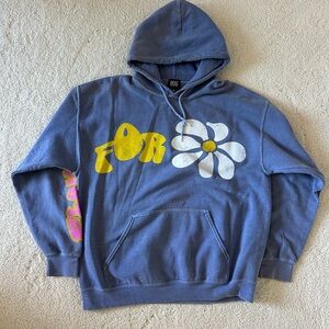 BDG Graphic Blue Hoodie